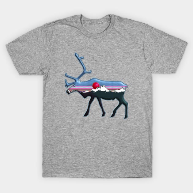 REINDEER LAPALAND II T-Shirt by MikaelJenei